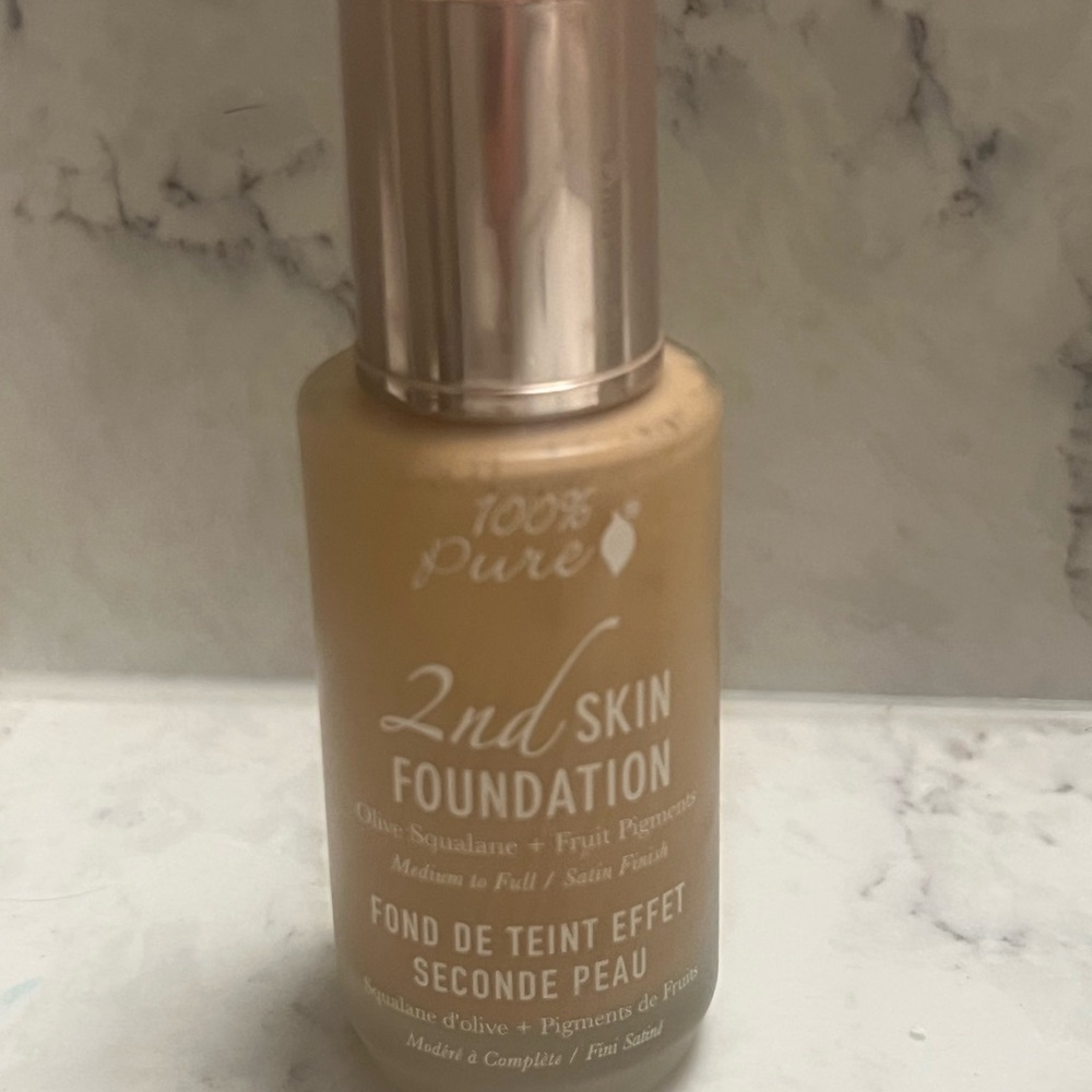 100% Pure 2nd Skin Foundation - 1 Original Formula